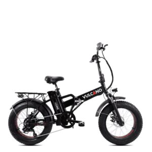 Bici elettrica Fat Bike 500W Vulcano Deluxe V2.4.7 con batteria da 15ah 48V
