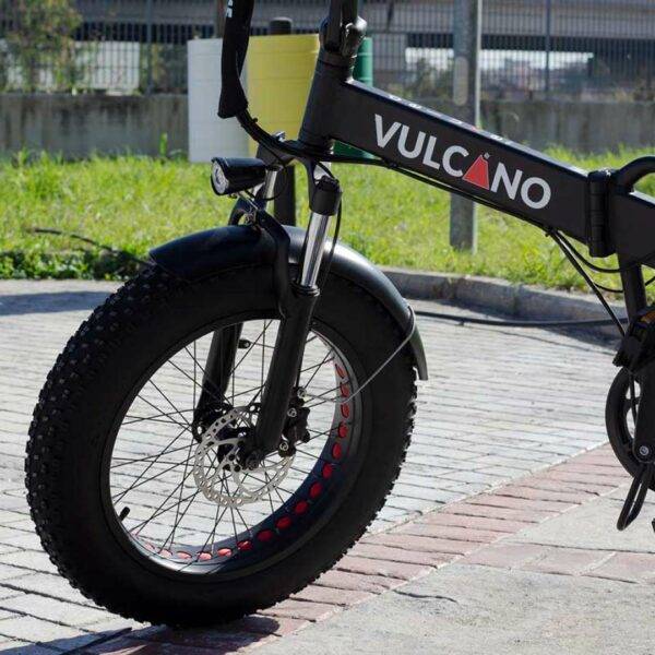 bici elettrica fat bike 500w vulcano deluxe v2.4.7 con batteria da 15ah 48v Bici elettrica Fat Bike 500W Vulcano Deluxe V2.4.7 con batteria da 15ah 48V