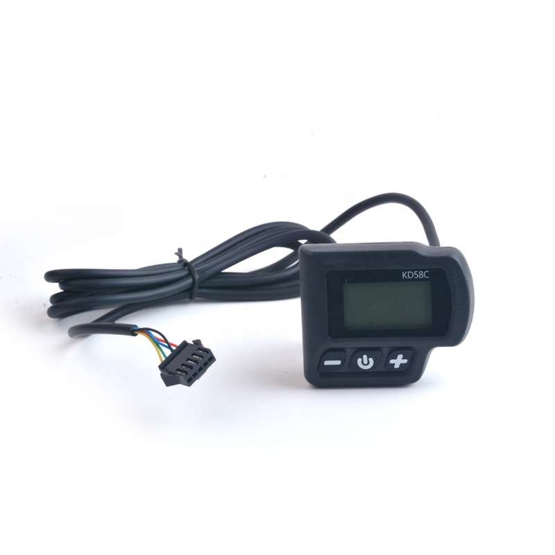 key disp kd58c display meter lcd 5 livelli retroilluminato bici elettrica e bike filare Key-disp KD58C Display meter LCD 5 livelli retroilluminato bici elettrica E-bike filare