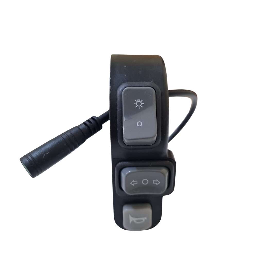 pulsantiera manubrio bici bike cavo waterproof pulsanti tasti faro fanale posteriore luci direzionali e clacson lamp buttons switch #2 Pulsantiera manubrio bici bike cavo waterproof pulsanti tasti faro fanale posteriore luci direzionali e clacson lamp buttons switch #2