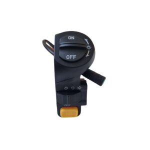 Pulsantiera manubrio bici bike cavo waterproof pulsanti tasti faro fanale posteriore luci direzionali e clacson lamp buttons switch #1