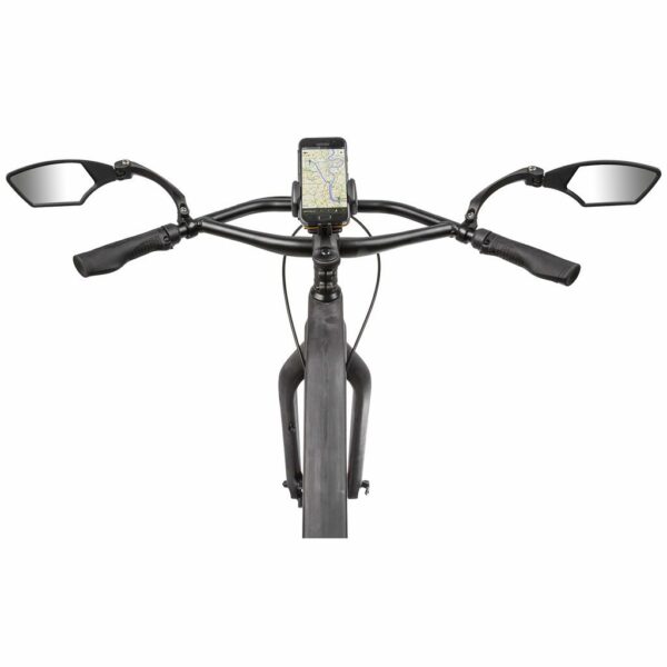 specchietto bicicletta lato sinistro bicycle mirror m wave for mounting on handlebar (left side), alloy clamp 22.2mm Specchietto bicicletta lato sinistro bicycle mirror M-Wave for mounting on handlebar (left side), alloy clamp 22.2mm
