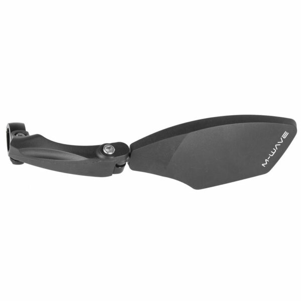 specchietto bicicletta lato sinistro bicycle mirror m wave for mounting on handlebar (left side), alloy clamp 22.2mm Specchietto bicicletta lato sinistro bicycle mirror M-Wave for mounting on handlebar (left side), alloy clamp 22.2mm